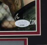 Dustin Poirier Signed Framed 8x10 UFC Photo Vs McGregor JSA