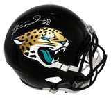 Fred Taylor Autographed Jacksonville Jaguars F/S speed Helmet BAS 39851