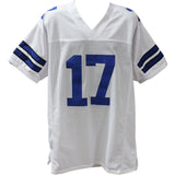 Brandon Aubrey Autographed/Signed Pro Style White Jersey Beckett 44653