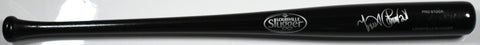Miguel Cabrera Signed Black Louisville Slugger Pro Baseball Bat- Beckett W Holo