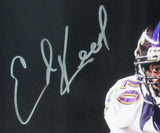 Ed Reed HOF Autographed 16x20 Photo Baltimore Ravens Framed Beckett