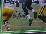 CHRIS MATTHEWS AUTOGRAPHED FRAMED 8X10 PHOTO SEAHAWKS RECOVERY MCS HOLO 90588
