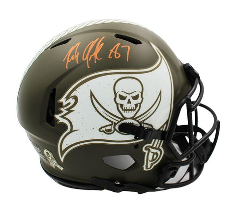 Rob Gronkowski Signed Tampa Bay Buccaneers Speed Authentic STS NFL Helmet