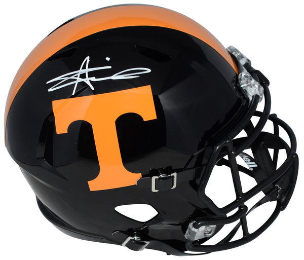 ALVIN KAMARA SIGNED TENNESSEE VOLUNTEERS BLACK FULL SIZE SPEED HELMET BECKETT
