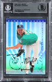 Mariners Randy Johnson Authentic Signed 1995 Leaf Limited #40 Card BAS Slabbed