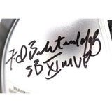 Biletnikoff Plunkett Allen Signed Oakland Raiders Mini Helmet MVP Fanatics 51865