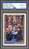Shaquille O'Neal PSA 10 AUTO Rookie 1992 Topps #362 RC On Card GEM MINT AUTO