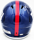 LAWRENCE TAYLOR AUTOGRAPHED GIANTS FULL SIZE HELMET LT WAS BAD MF'ER JSA 228066