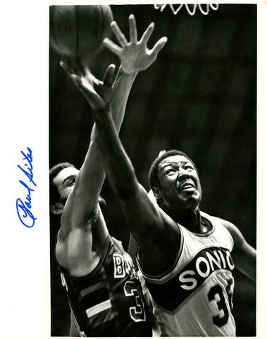 Paul Silas Autographed Signed 8x10 Photo Seattle Supersonics MCS Holo #70193