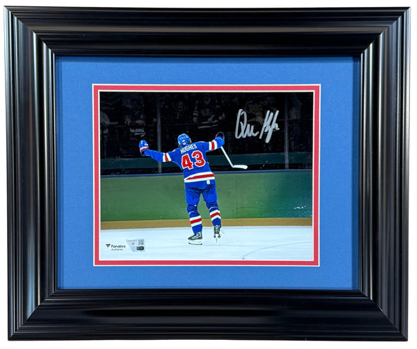 Quinn Hughes Team USA 2026 Olympic OT Goal Signed 8x10 Photo Fanatics Gold Medal