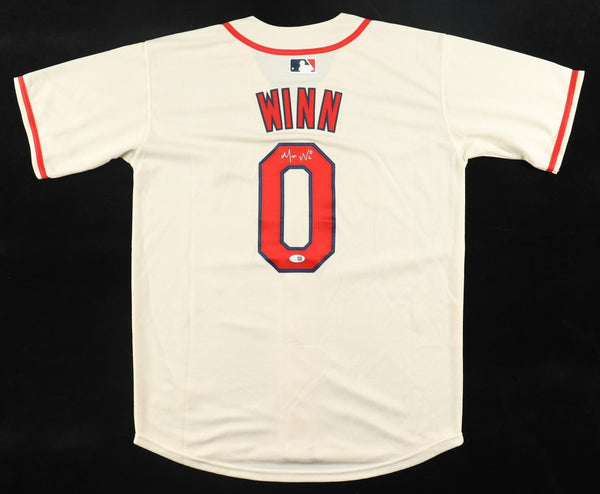 Masyn Winn Signed St Louis Cardinals Nike Authentic Cream Jersey (JSA) Shortstop