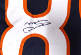 Chicago Bears Mike Ditka Autographed Signed Blue Jersey Beckett BAS QR #BK82066
