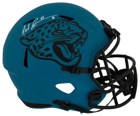 Mark Brunell Signed Jaguars RAVE Riddell Full Size Speed Replica Helmet (SS COA)