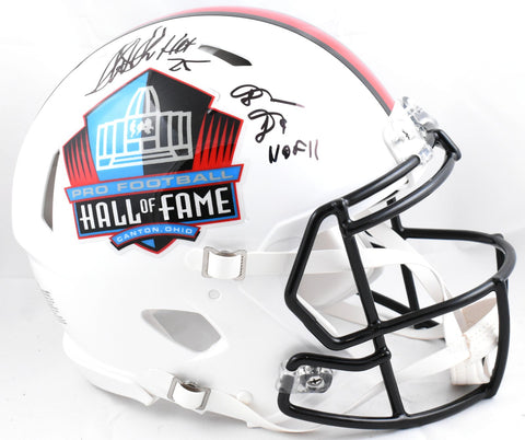 Shannon & Sterling Sharpe Signed NFL F/S Speed Authentic Helmet - Beckett W Holo