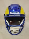 JARED VERSE SIGNED LOS ANGELES RAMS F/S SPEEDFLEX AUTHENTIC HELMET BECKETT QR