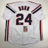 Signed CORBIN BERNSEN Roger Dorn Major League Movie Jersey JSA COA