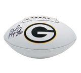 Antonio Freeman Signed Green Bay Packers Embroidered White NFL Football