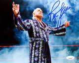 RIC FLAIR AUTOGRAPHED SIGNED 8X10 PHOTO WWE JSA STOCK #228791