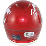 Frankie Luvu Signed Washington State Cougars Mini Helmet Beckett Witness 51712
