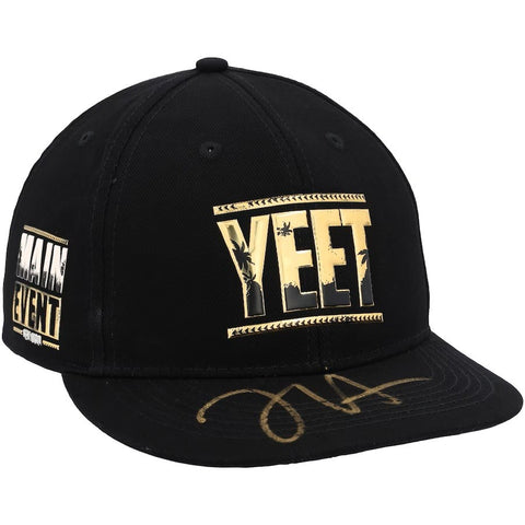 Jey Uso Signed WWE Yeet Snapback Hat Fanatics