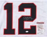 Jim Kelly Signed USFL's Houston Gamblers 1984 Jersey (JSA COA) 5xPro Bowl QB