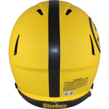 Troy Polamalu Autographed Pittsburgh Steelers Rave Pro Helmet Beckett 50278