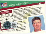 Steve Elkington Autographed 1991 Pro Set #148 Trading Card Beckett 44854