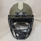 JORDAN LOVE SIGNED GREEN BAY PACKERS F/S STS SPEED REPLICA HELMET BECKETT QR