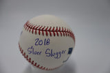 Marquez Autographed MLB Baseball Inscribed "Silver Slugger 2018" (JSA Hologram)