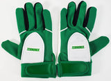 Victor Cruz Signed N. Y. Giants Football Gloves (JSA COA) Super Bowl XLVI Champ