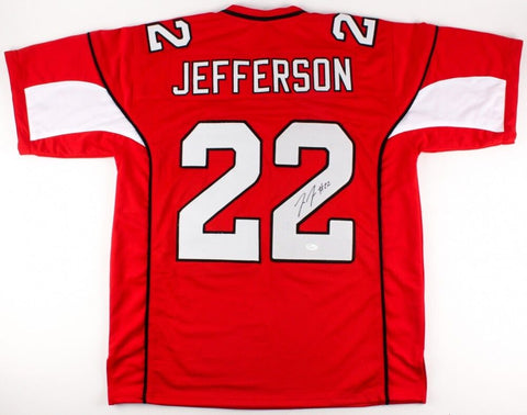 Tony Jefferson Signed Cardinals Jersey (JSA COA) Arizona Defensive Back