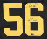 Robin Cole Signed Pittsburgh Steelers Jersey (TSE COA) 2xSuper Bowl Champion LB