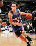 Steve Nash Autographed Signed 8x10 Photo Phoenix Suns Beckett BAS QR #BP16575