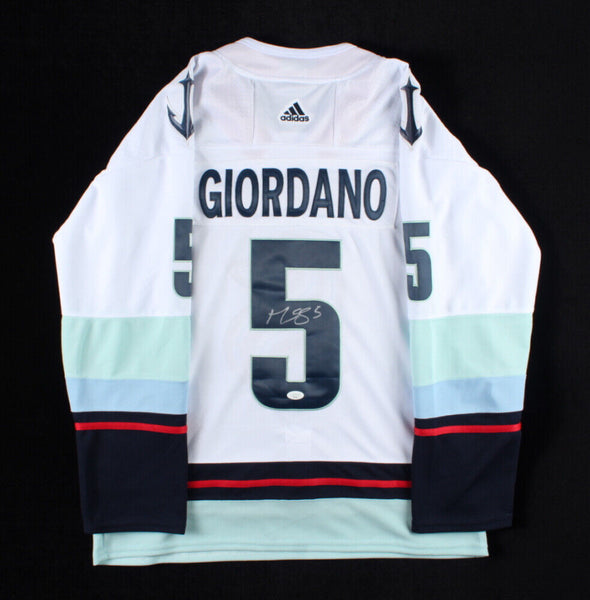 Mark Giordano Signed Seattle Kraken Jersey (JSA COA) 6xAll Star Defenseman