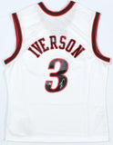 Allen Iverson Autographed 76ers Mitchell & Ness Jersey - Beckett W Hologram
