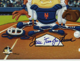 Tom Seaver Signed New York Mets Unframed 16x20 Looney Tunes MLB Photo - Terrific