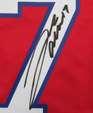 Josh Allen Autographed Buffalo Bills Red NIKE XL Jersey Beckett 185615