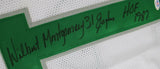 Wilbert Montgomery "Eagles HOF 1987" Signed Philadelphia Eagles Jersey (PSA COA)