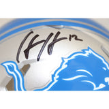 Hendon Hooker Autographed Detroit Lions Mini Helmet Beckett 43012