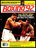 Larry Holmes Autographed Signed Magazine Beckett BAS QR #BM37848