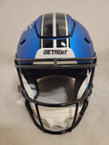 JAHMYR GIBBS SIGNED DETROIT LIONS F/S ALT SPEEDFLEX AUTHENTIC HELMET FANATICS QR