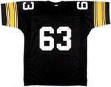 Dermontti Dawson Signed Pittsburgh Steelers Jersey Inscribed HOF 2012 (GTSM COA)
