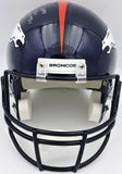 Peyton Manning Autographed Broncos Full Size Helmet NFL Rec 55 TDs Fanatics Holo
