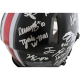 2024 Ohio State Buckeyes Team Signed Pro Helmet Natl Champs 20 Sig Beckett 50052