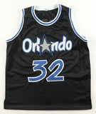 Shaquille O'Neal Signed Orlando Magic Jersey (Players Ink QR Code) 4xNBA Champ