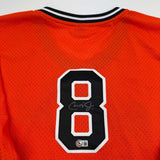 Autographed/Signed Cal Ripken Jr. Baltimore Orange Baseball Jersey Beckett COA