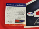Luis Tiant Signed Boston Red Sox Red Jersey (PSA COA) 3xAll-Star / Senor Smoke