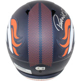 Patrick Surtain Autographed Denver Broncos F/S Helmet Beckett Witness 53135