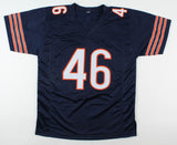 Doug Plank Signed Chicago Bears Jersey (JSA COA) 1975 Draft Pk Ohio State Safety