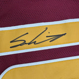 Autographed/Signed Sam Leavitt Arizona State Maroon College Jersey Beckett COA